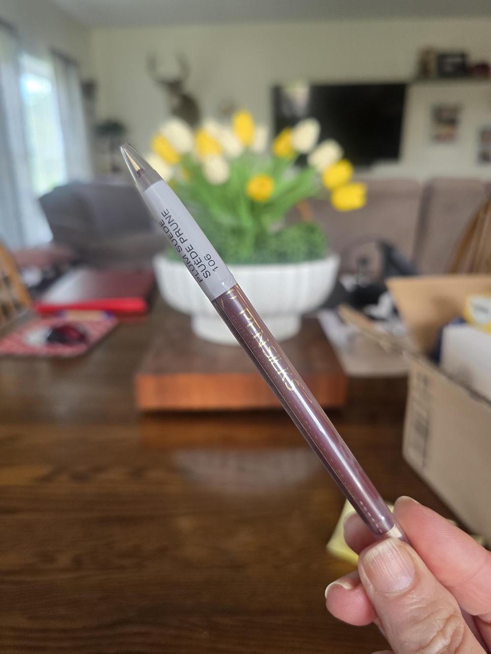 MAX FACTOR Plum Suede Eye Liner - Slim Pencil